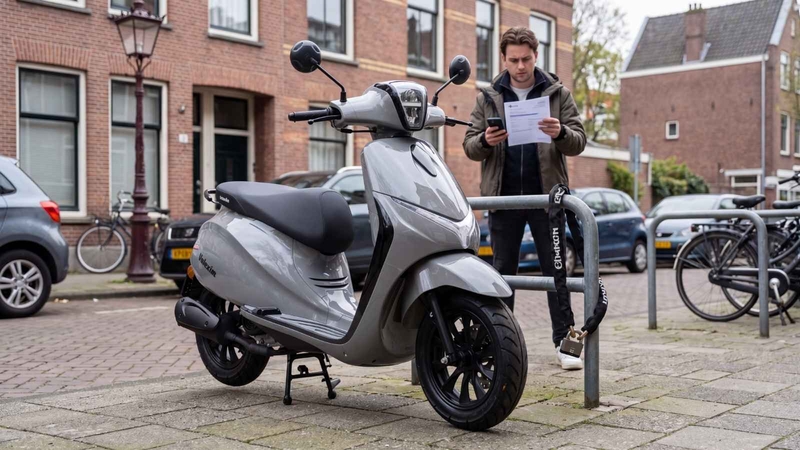 Mijn scooter is gestolen, wat nu?