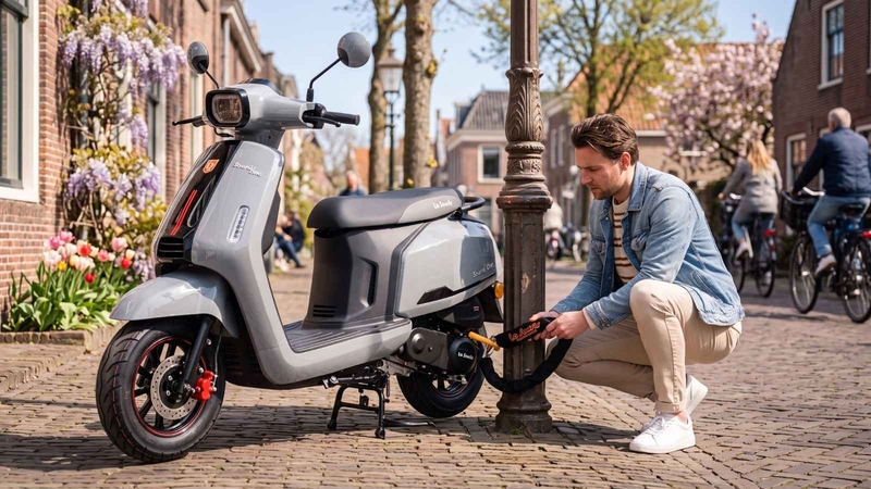 Tips om je scooter goed te beveiligen