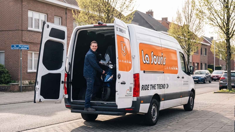 Levering van scooters in België