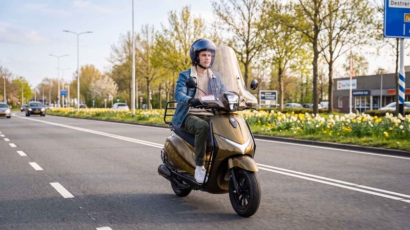 Op welke wegen mag ik rijden met mijn scooter?