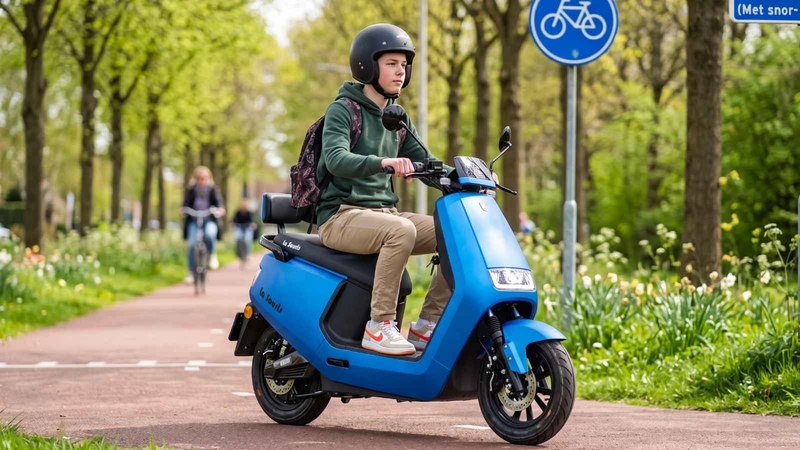 Waar mag ik met mijn scooter rijden?