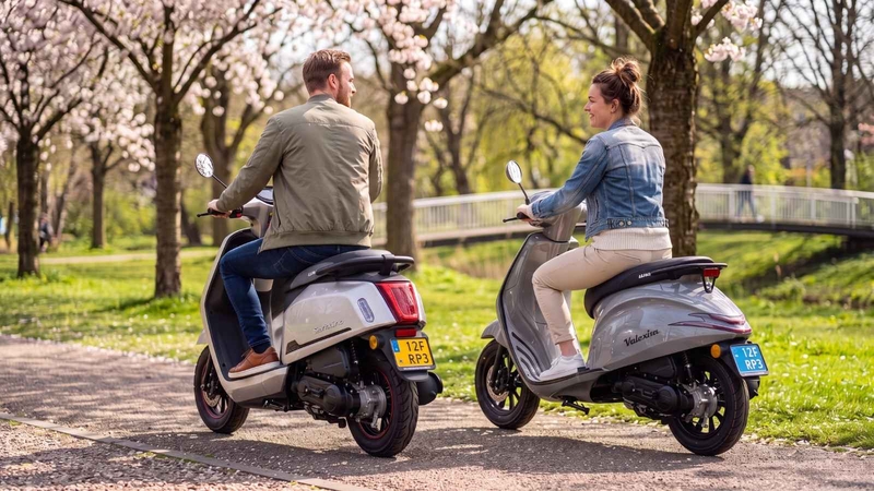 Heb ik een blauw of geel kenteken nodig voor mijn scooter?