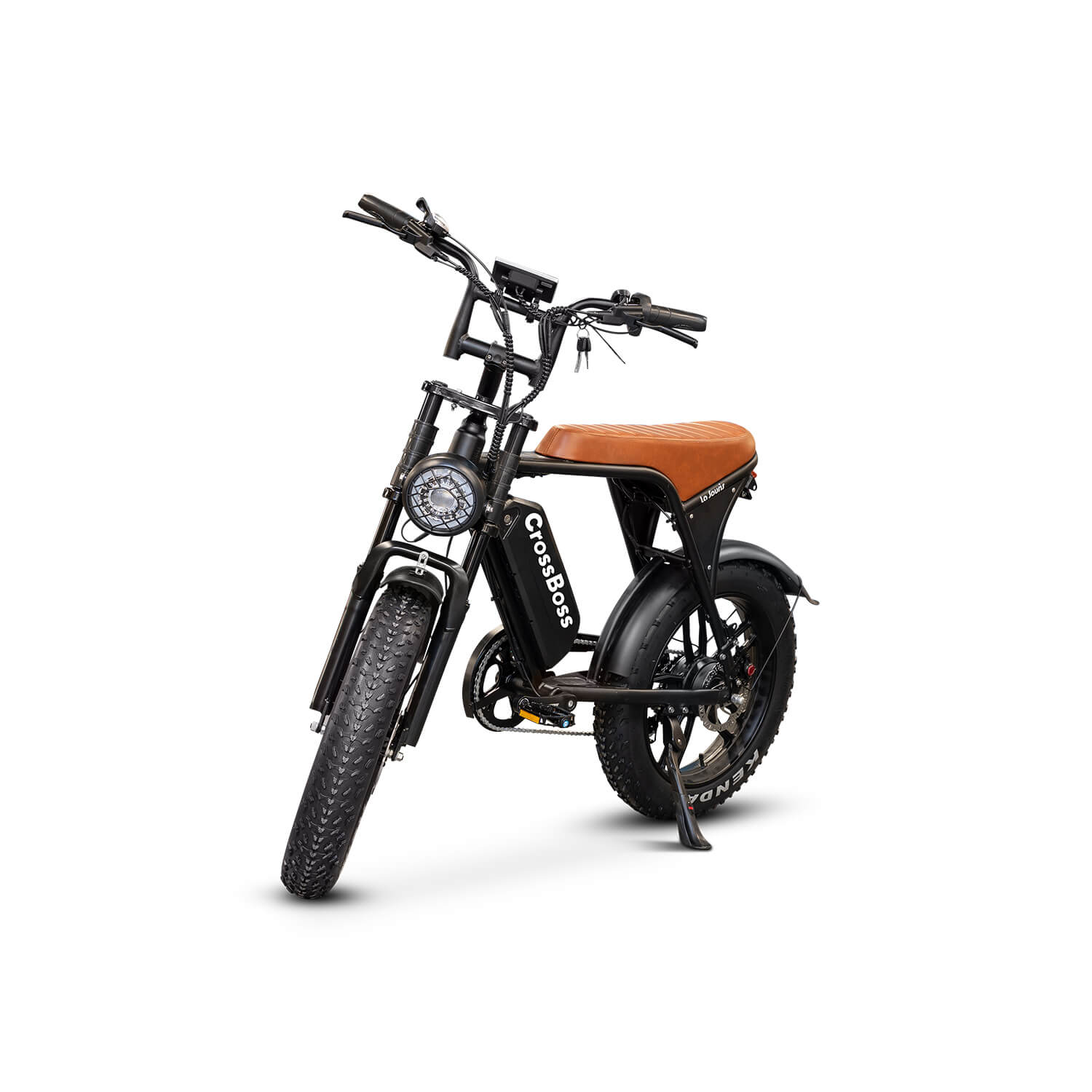 V8 - C80 Black Brown Saddle