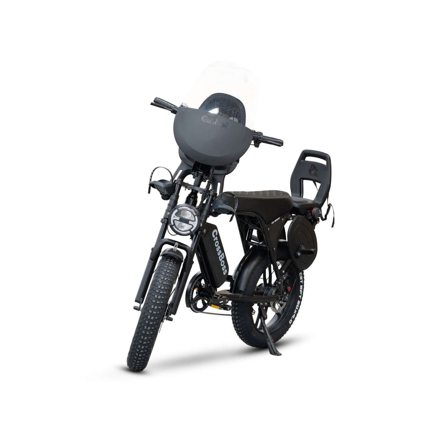 V8 - C80 Glossy Black Family Edition Front & Back Junior