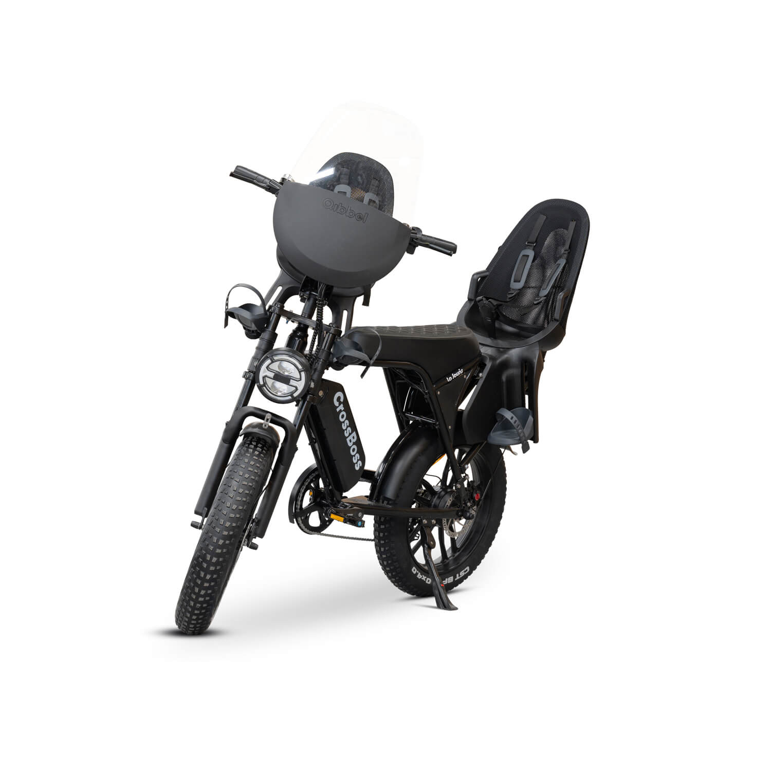 V8 - C80 Glossy Black Family Edition Front & Back