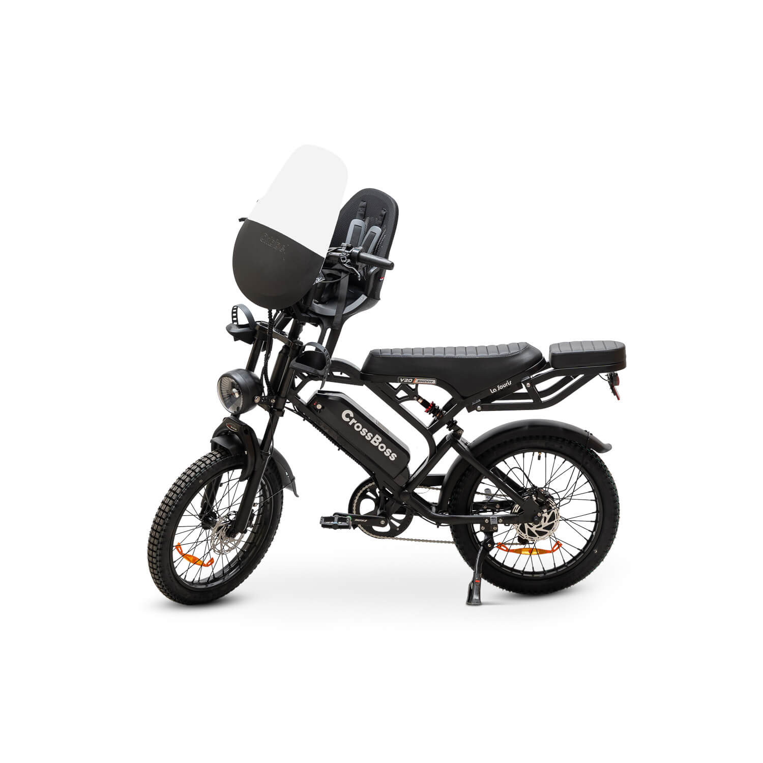 CrossBoss • V20 Pro Skinny Black Family Front  (2)