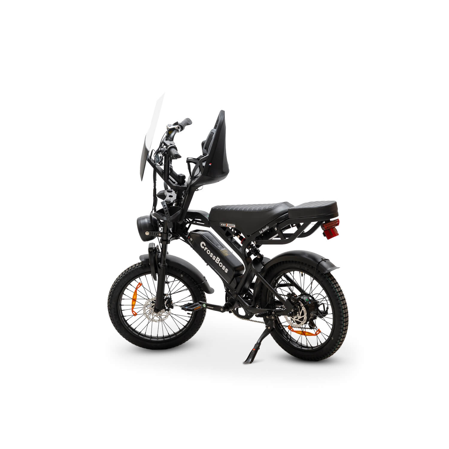 CrossBoss • V20 Pro Skinny Black Family Front  (3)