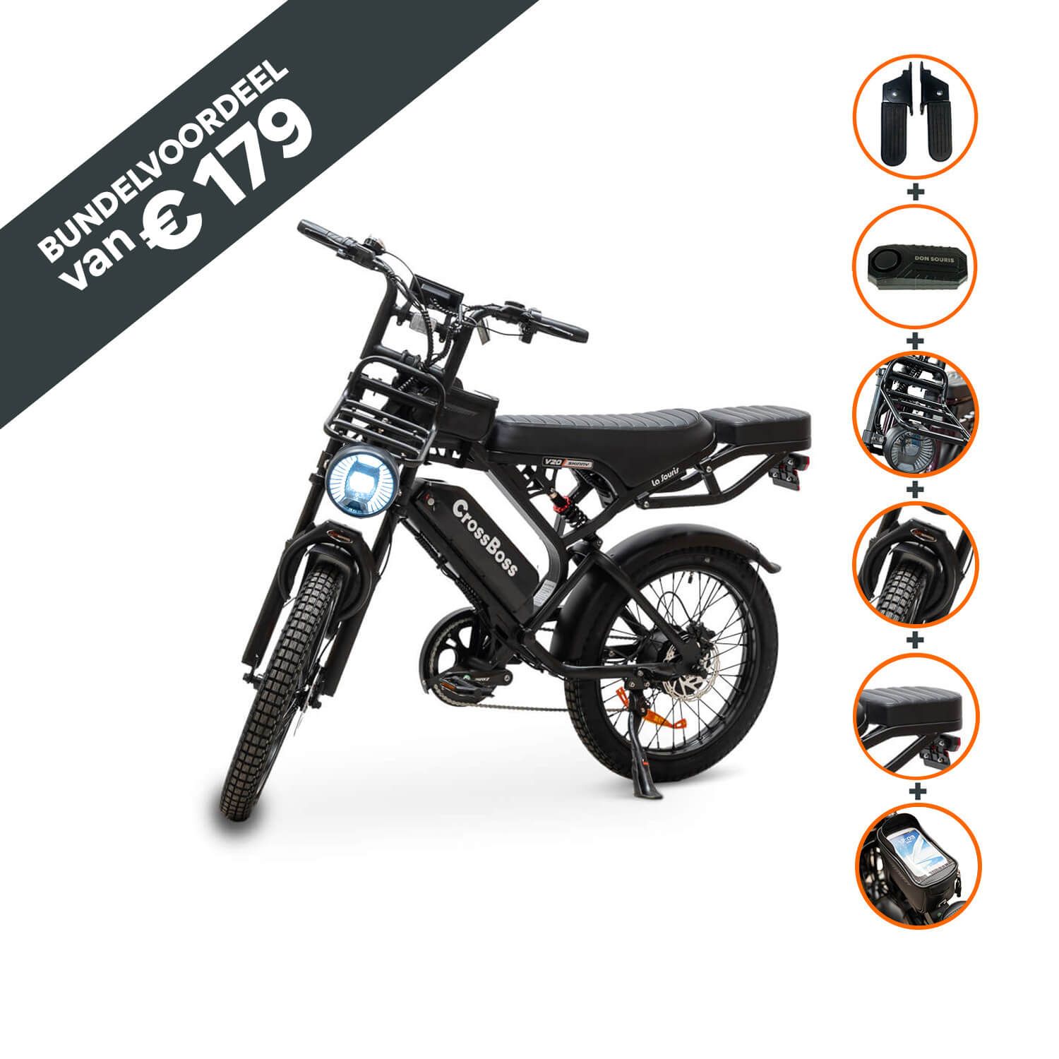 CrossBoss  V20 Pro Skinny Black Special Edition 