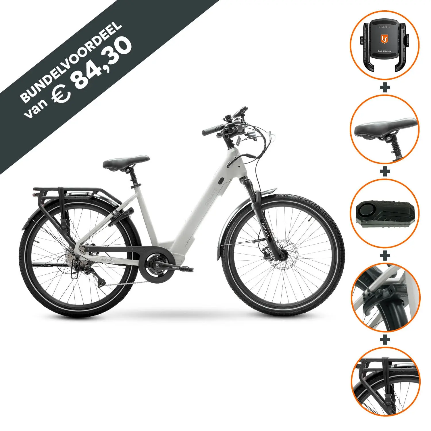 Qreate City Pro Gravel Grey 2.0 Special Edition