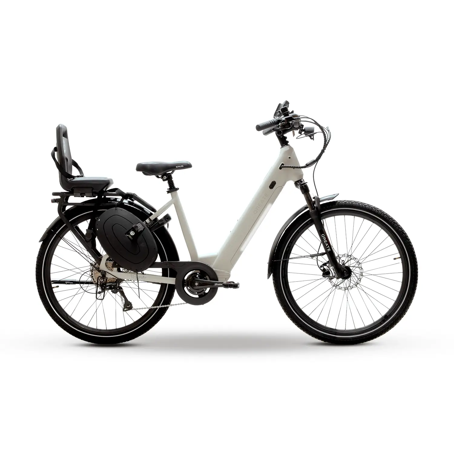 Qreate City Pro Gravel Grey 2.0 Family Back Junior