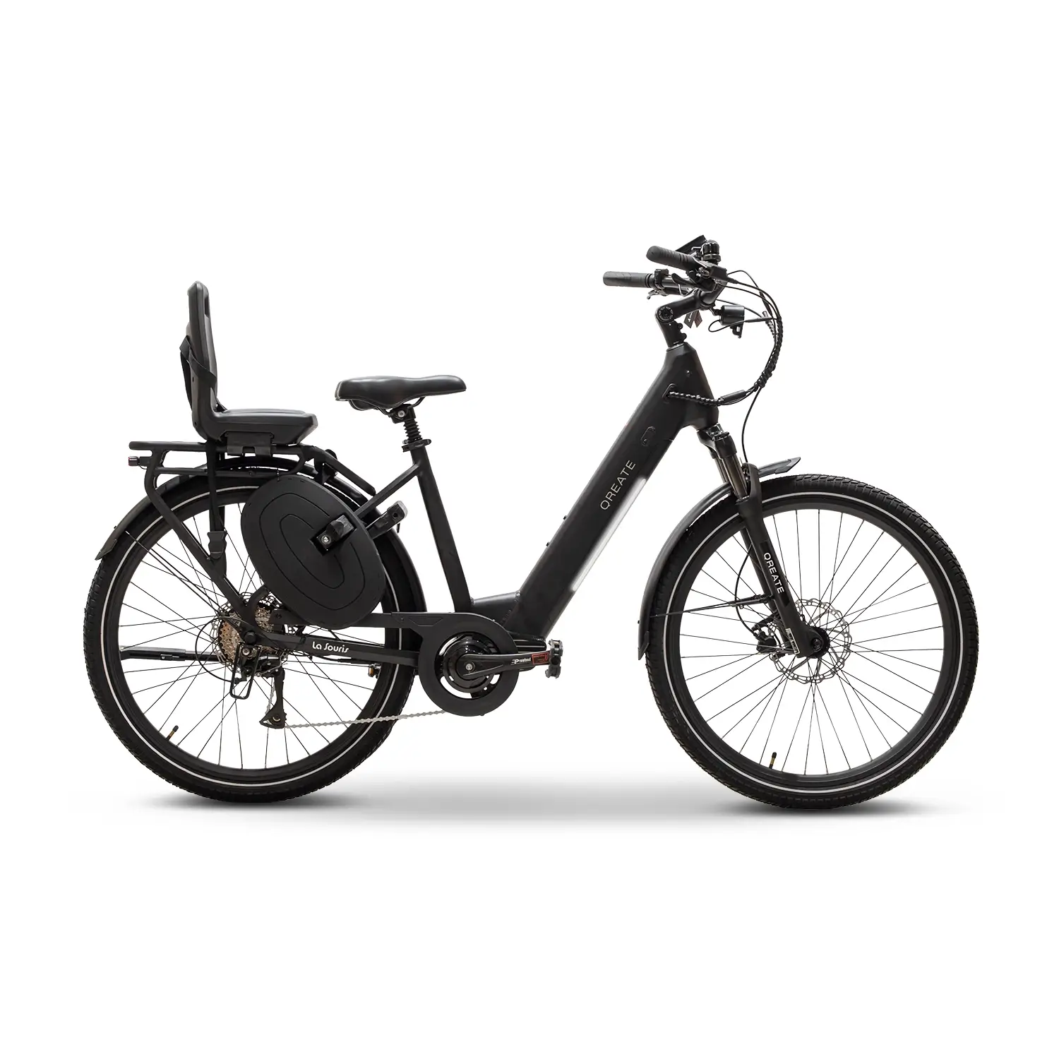 Qreate City Pro Jetty Black 2.0 Family Back Junior
