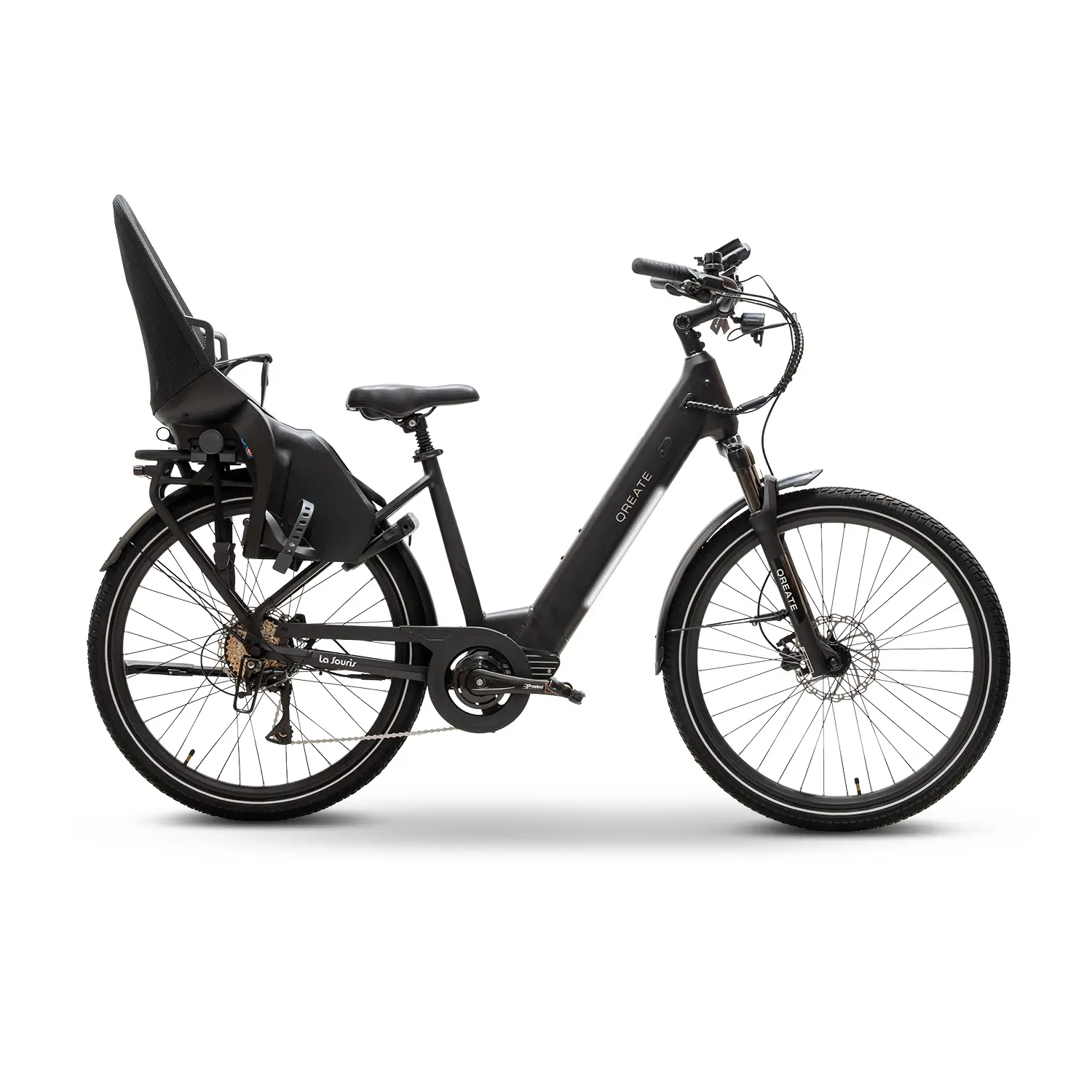 Qreate City Pro Jetty Black 2.0 Family Back