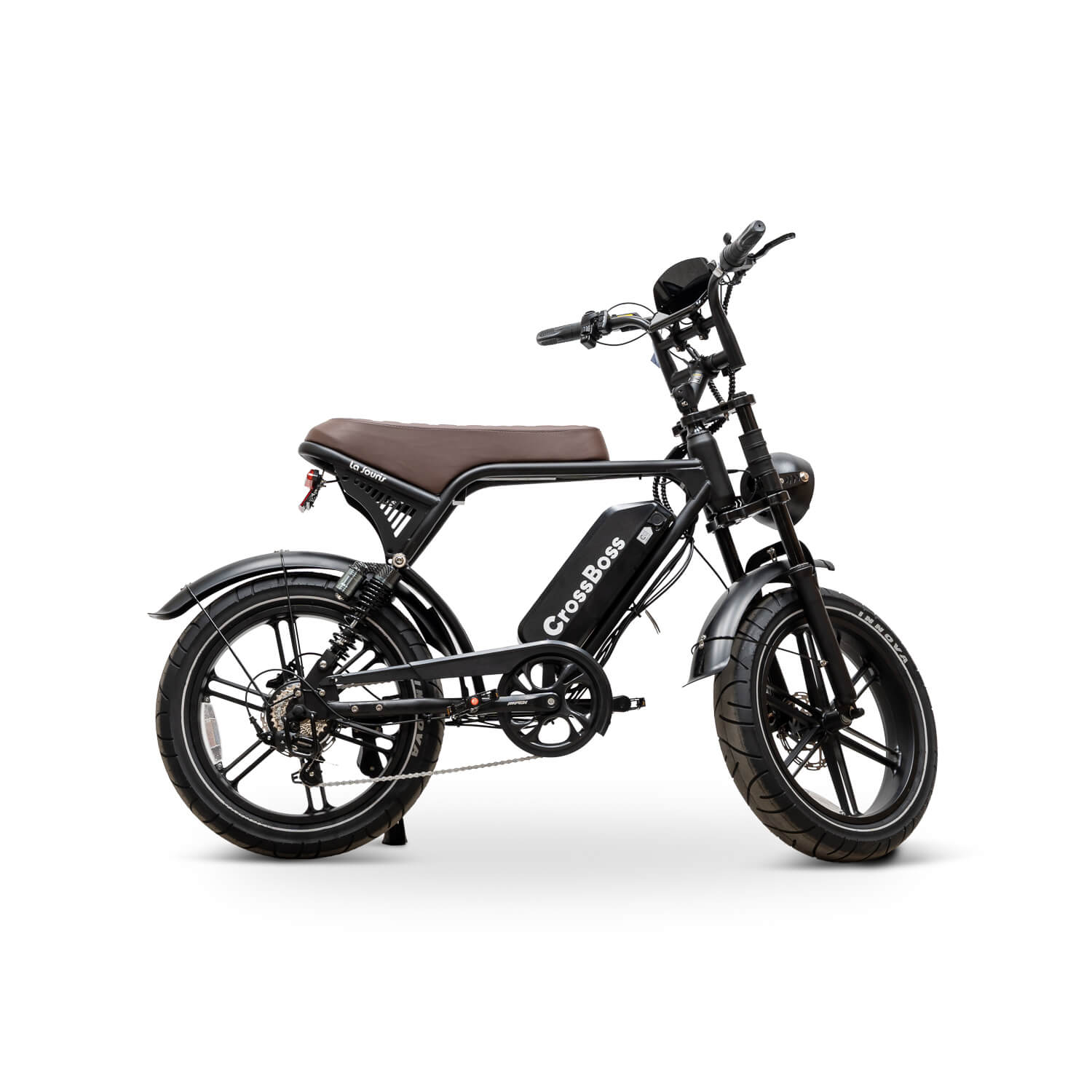 CrossBoss - V8 Ultra Black Brown Saddle (7)