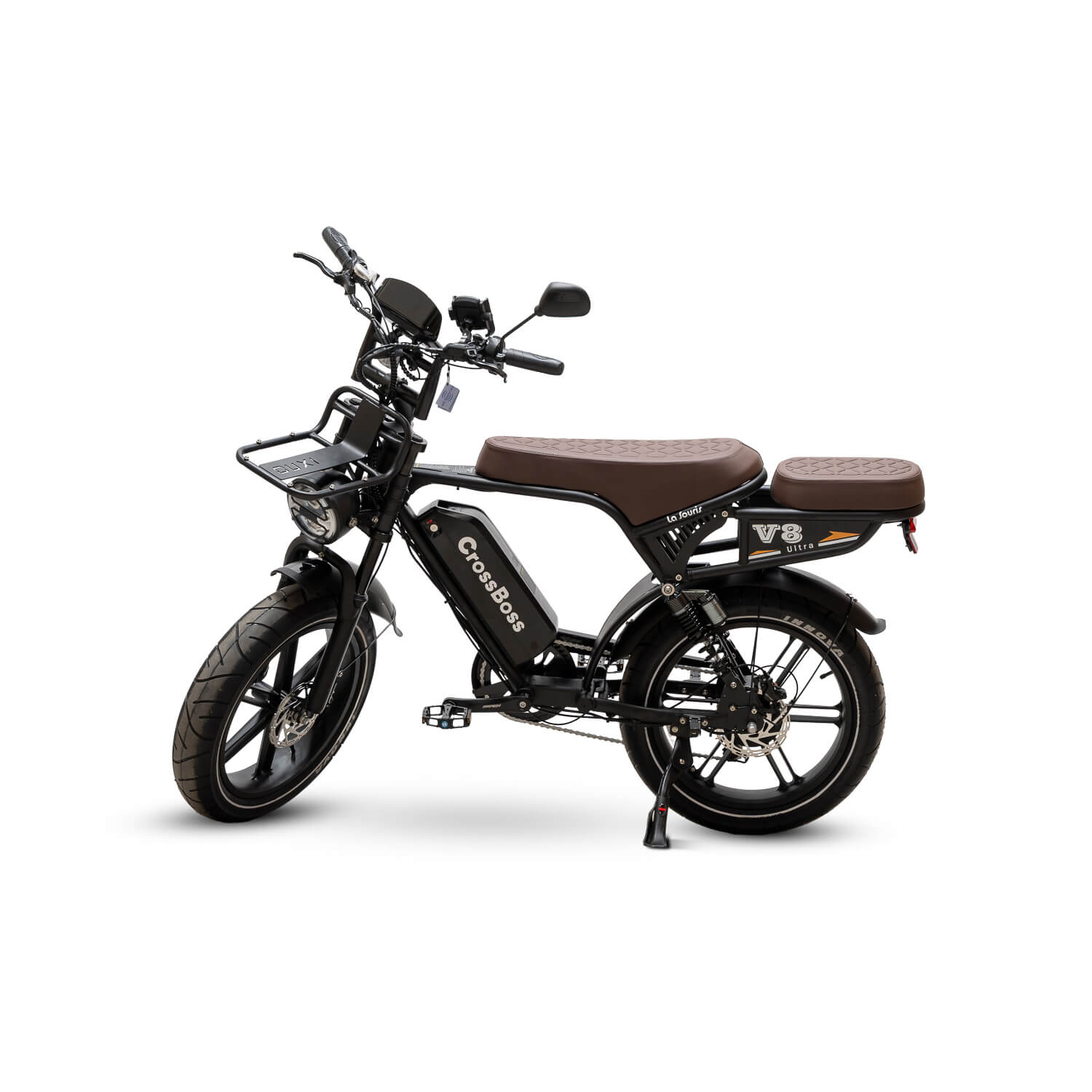 CrossBoss - V8 Ultra Black Brown Saddle Special Edition (2)