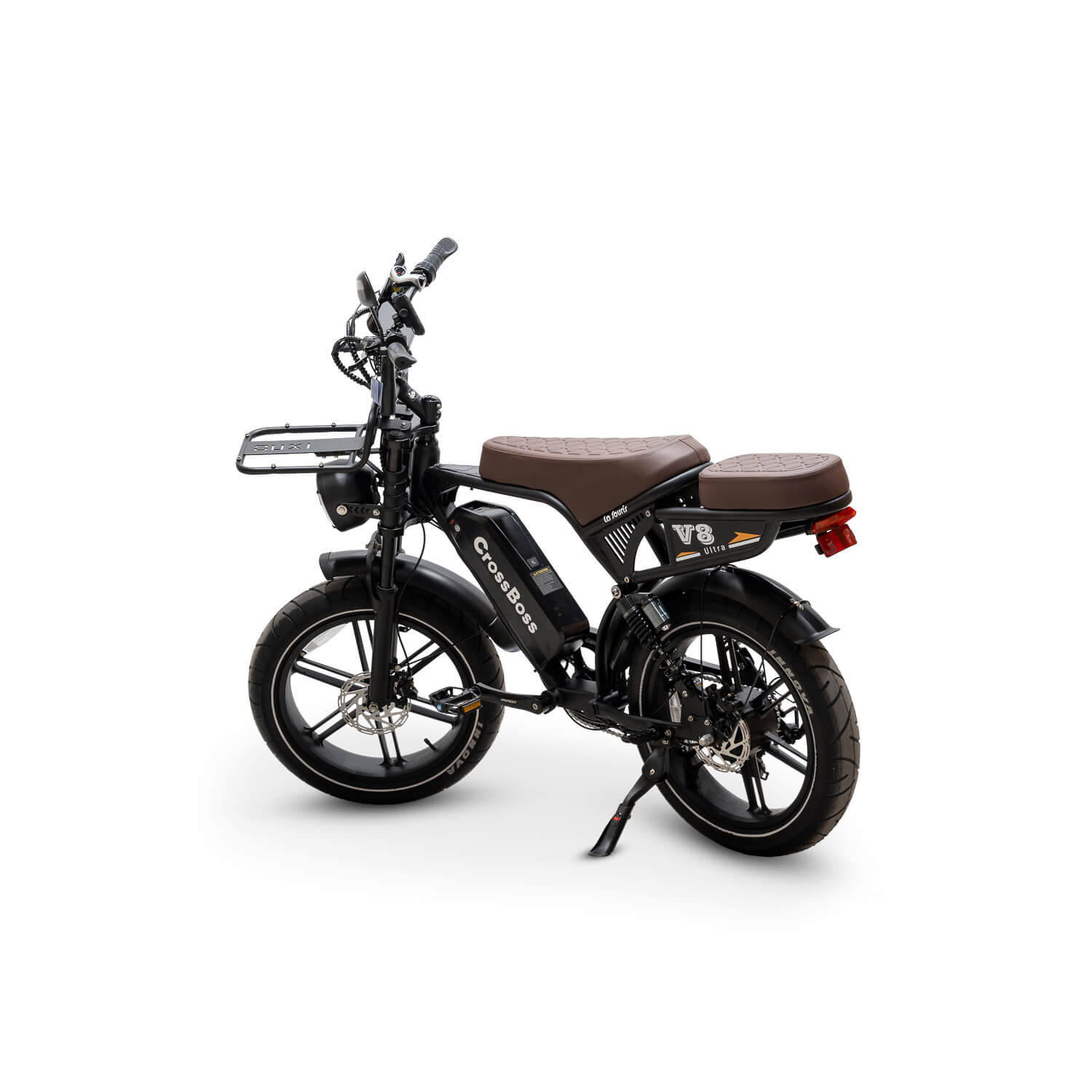 CrossBoss - V8 Ultra Black Brown Saddle Special Edition (3)