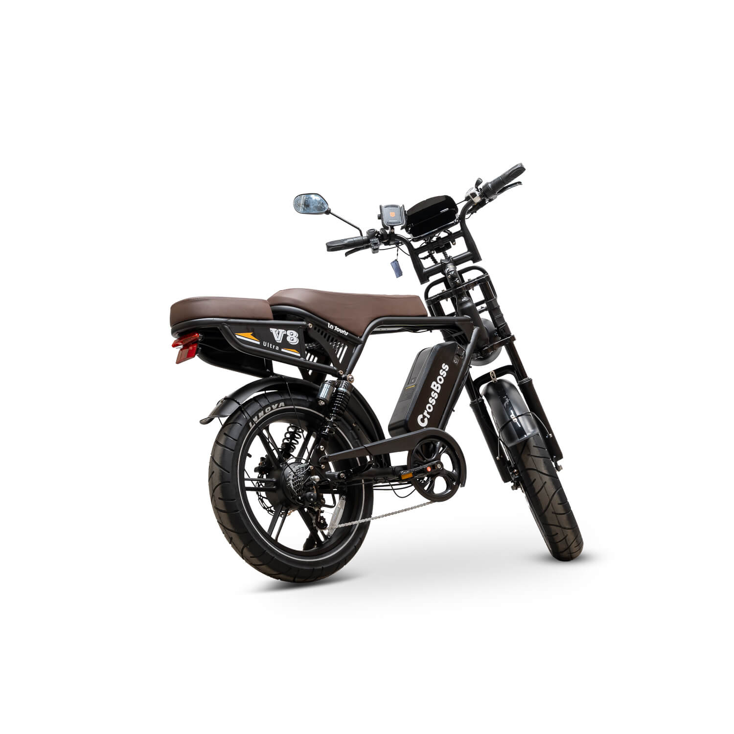CrossBoss - V8 Ultra Black Brown Saddle Special Edition (5)
