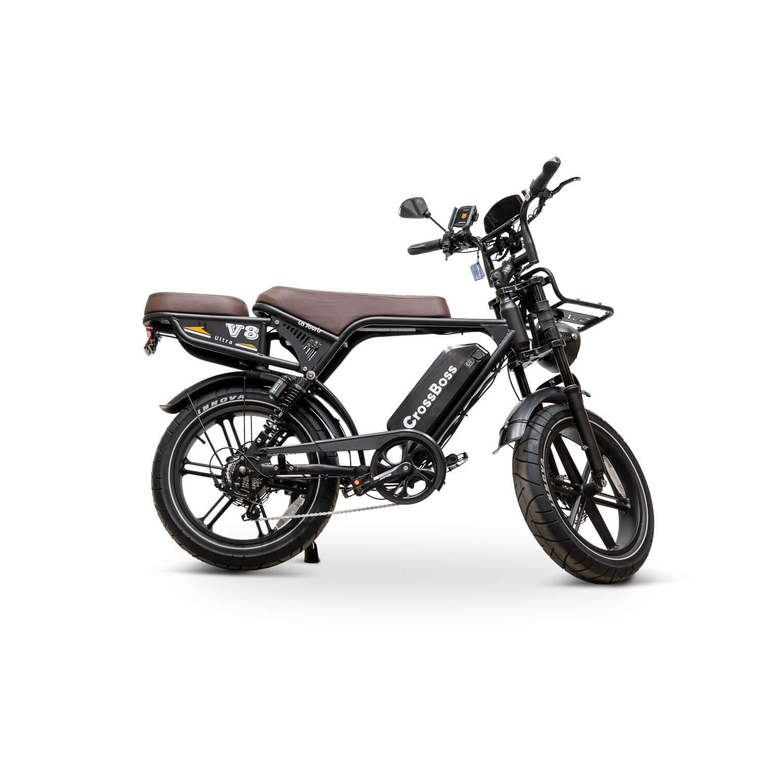 CrossBoss - V8 Ultra Black Brown Saddle Special Edition (6)