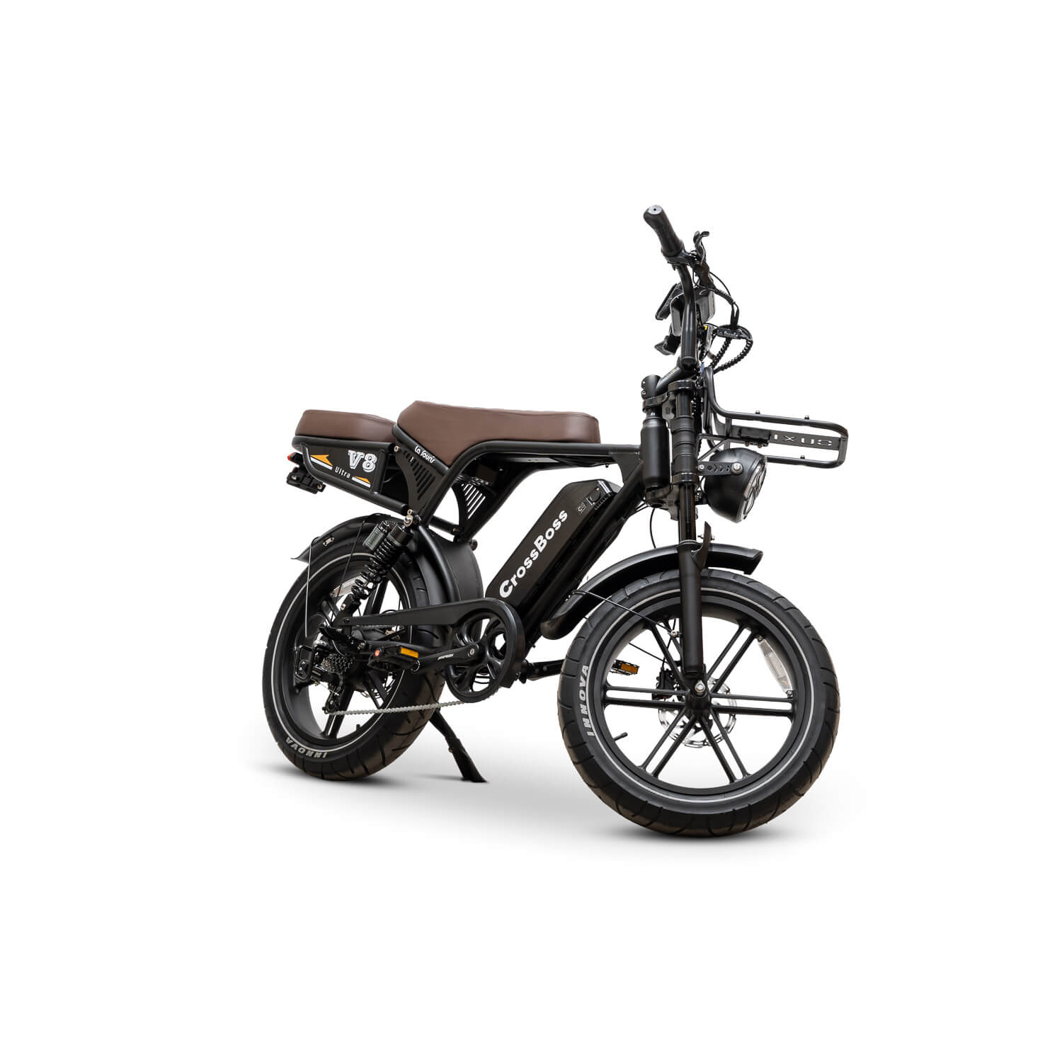 CrossBoss - V8 Ultra Black Brown Saddle Special Edition (7)