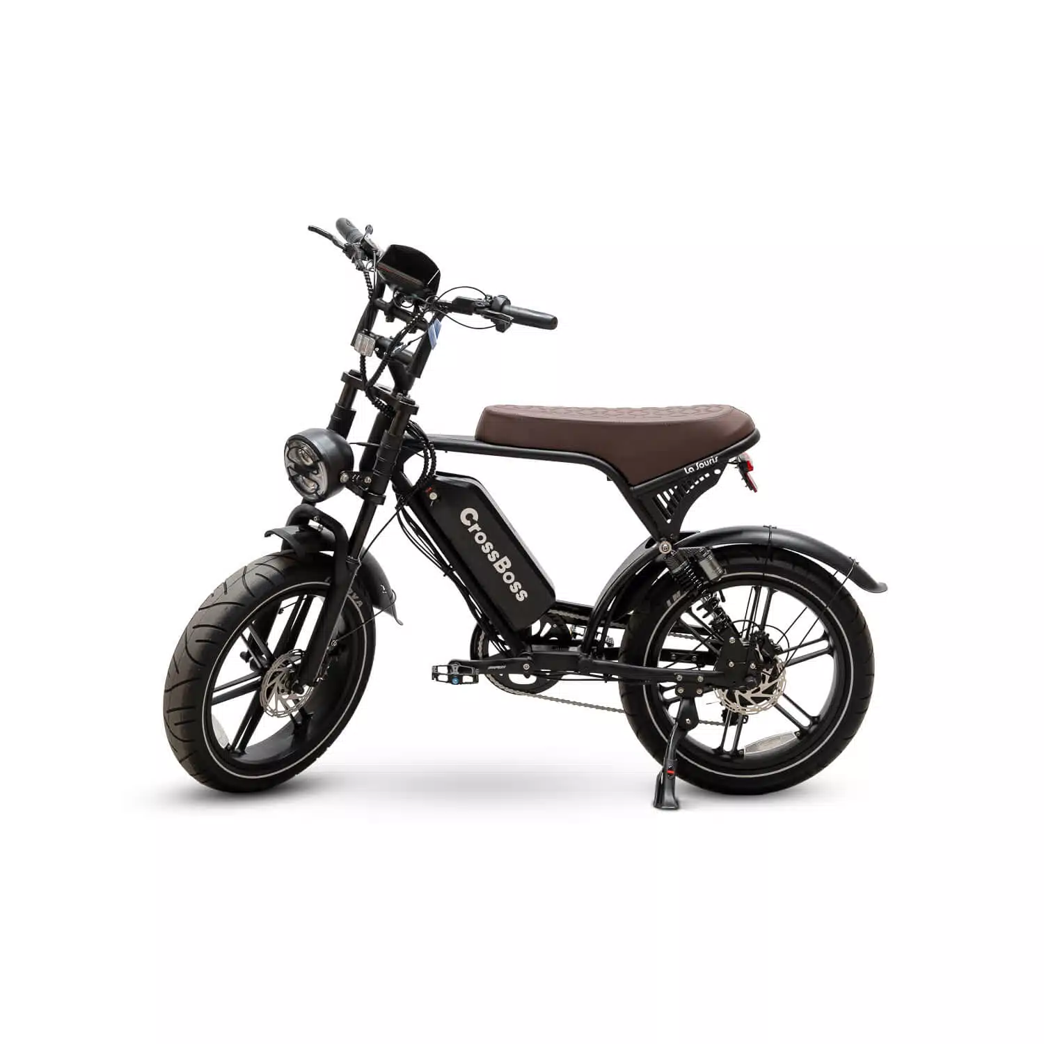 CrossBoss • V8 Ultra Black Brown Saddle (2)
