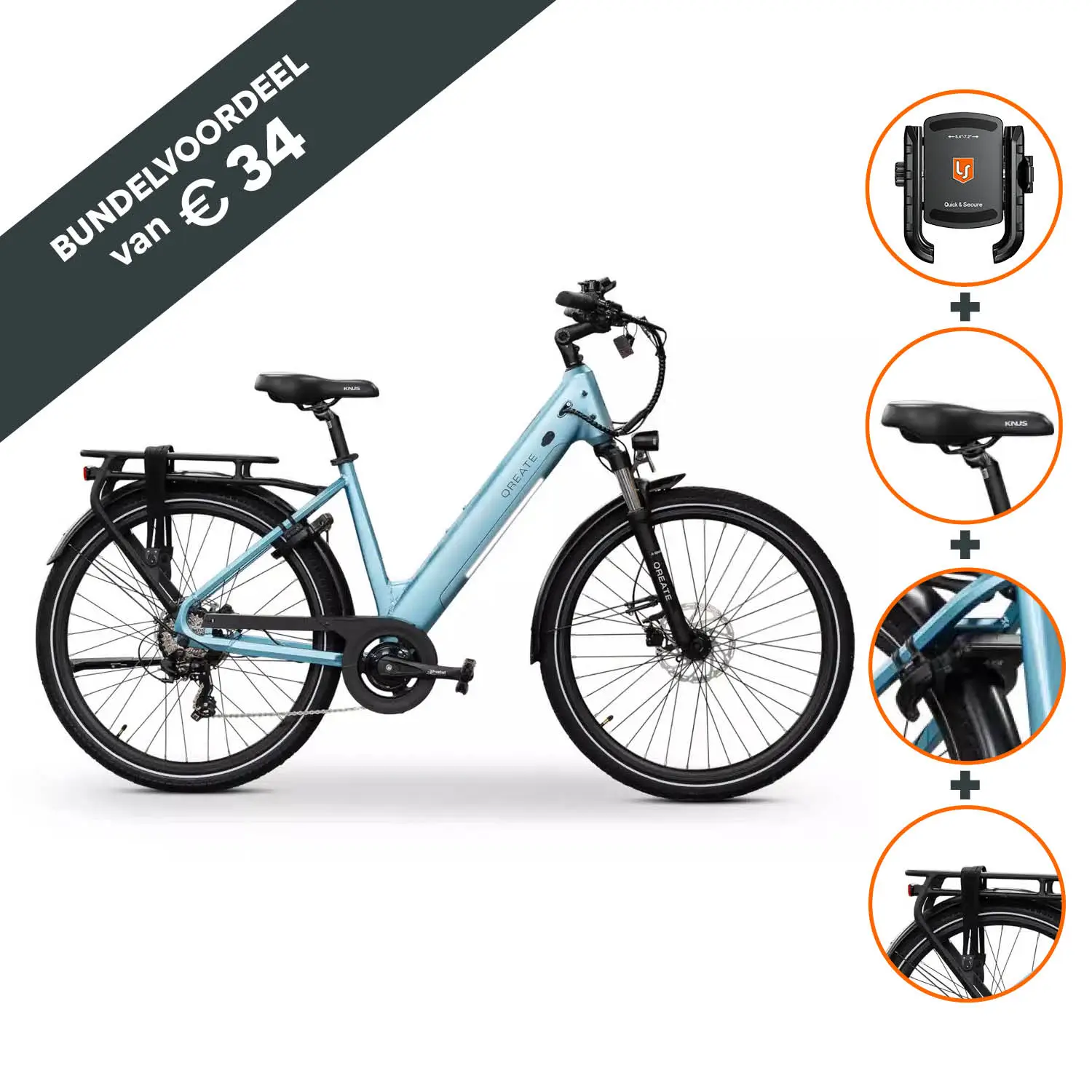 Qreate City Air 2.0 Surf Blue Special Edition