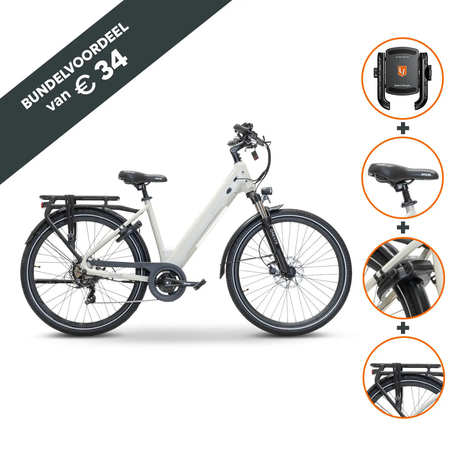 Qreate City Air 2.0 Gravel Grey Special Edition