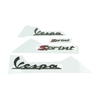 Stickerset vespa sprint smoke 4-delig