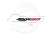 Sticker SXR 50 Motorscherm