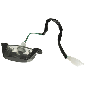 Kentekenplaatverlichting Designo - Helder Kleur glas