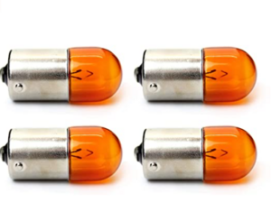 Lamp 12V 10W BA15s Orange (10x)