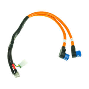 dubbele Accu aansluitkabel Oranje kabel van controller naar de accu t.b.v. 2 accu's