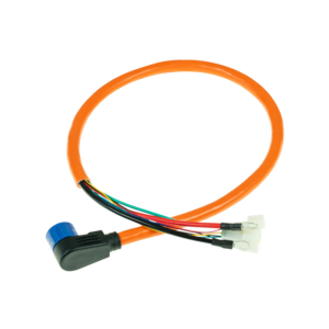 Accu aansluitkabel Oranje kabel van controller naar de accu