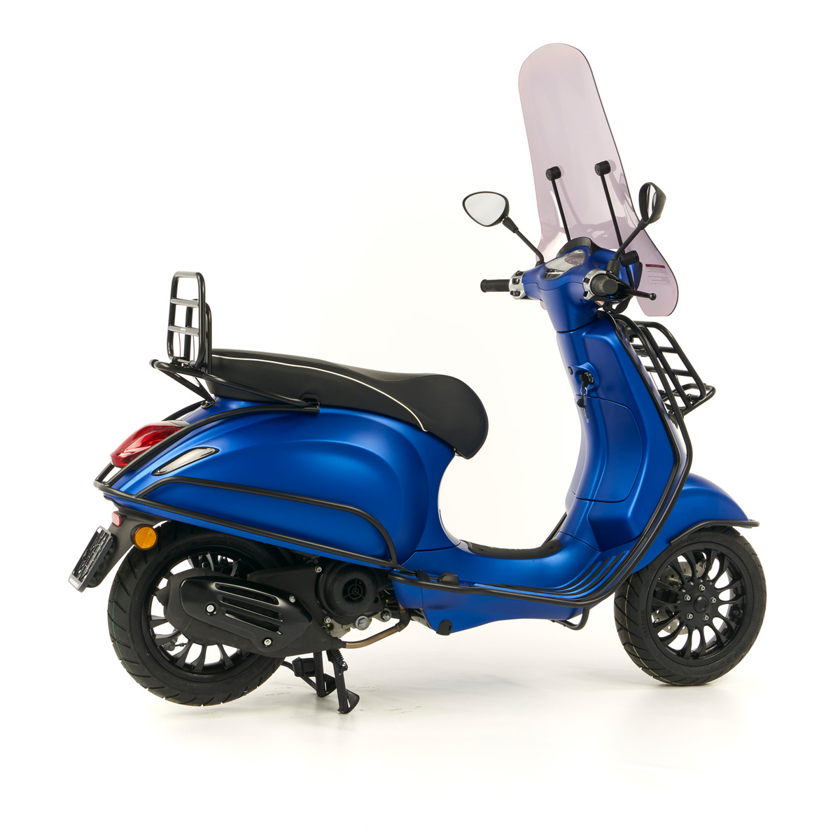 Vespa - Sprint 50 - Custom Full Option - EURO5 - Mat Blauw (9)