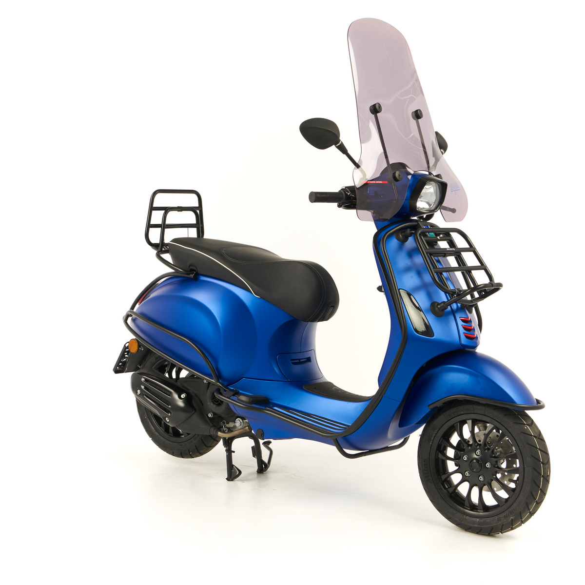 Vespa - Sprint 50 - Custom Full Option - EURO5 - Mat Blauw (1)