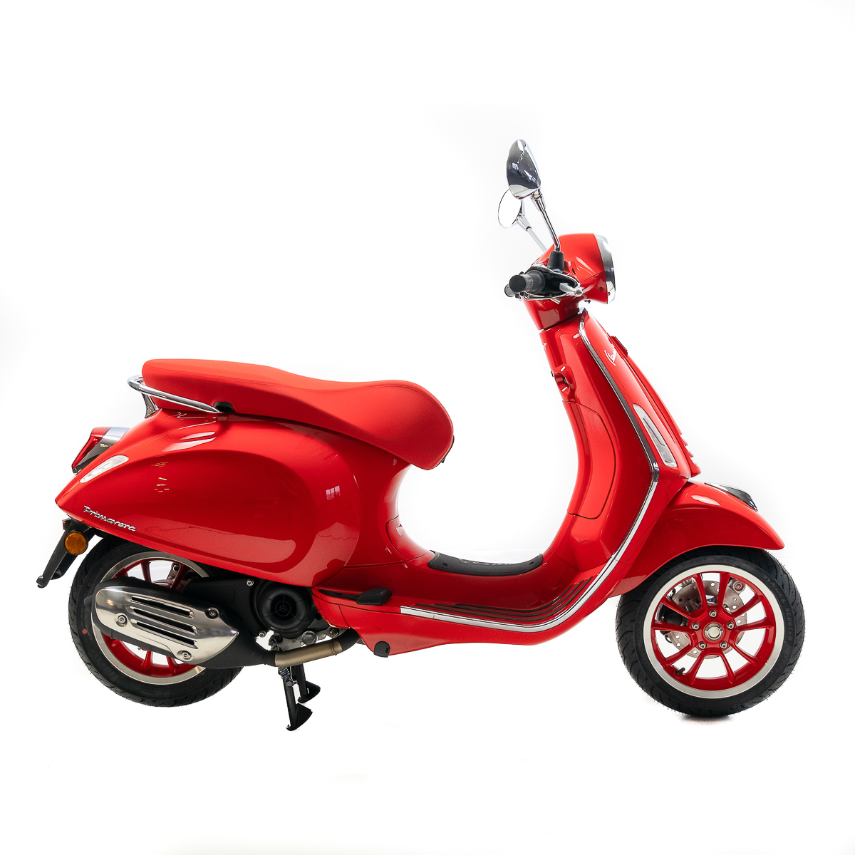 Vespa - Primavera 50 - Red Edition - Rood (7)