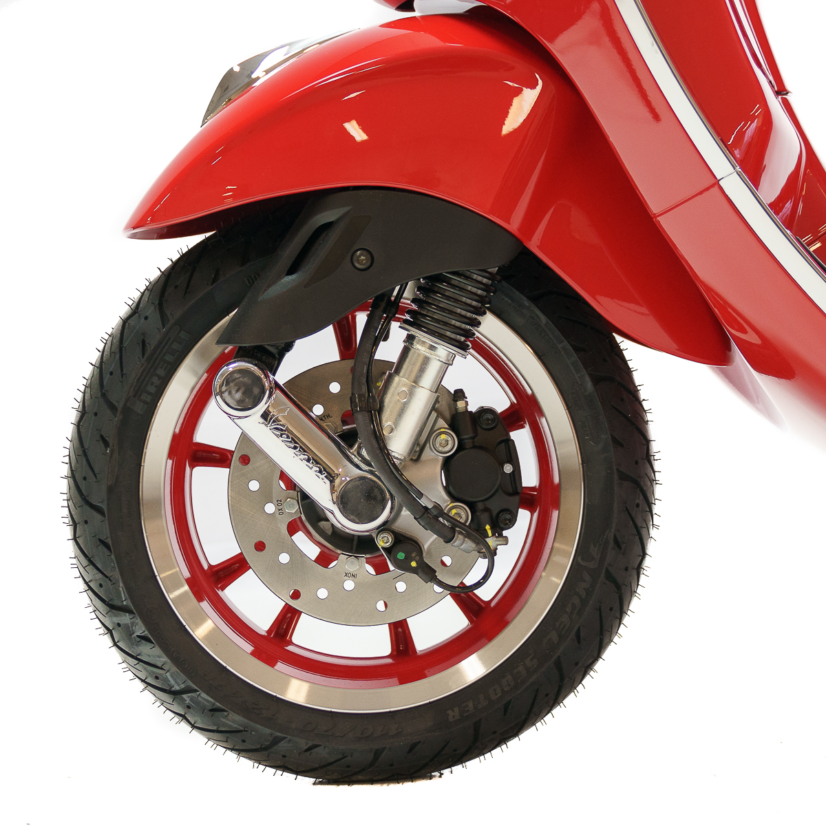 Vespa - Primavera 50 - Red Edition - Rood (8)