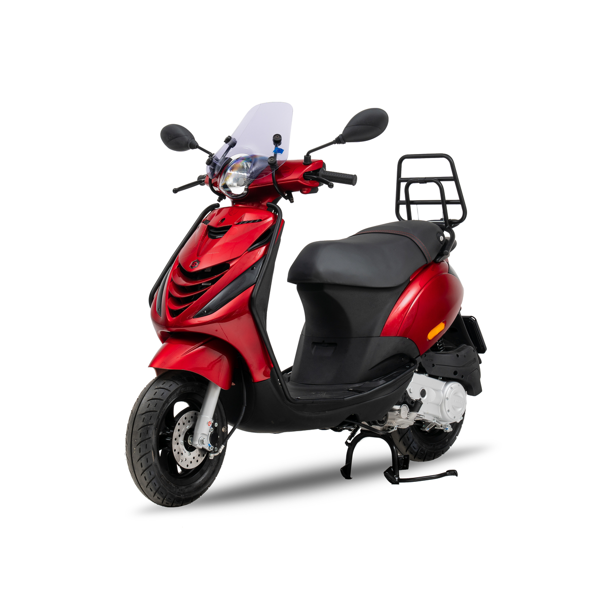 Piaggio - Zip SP Custom Full Option E5 - Candy Red (2)