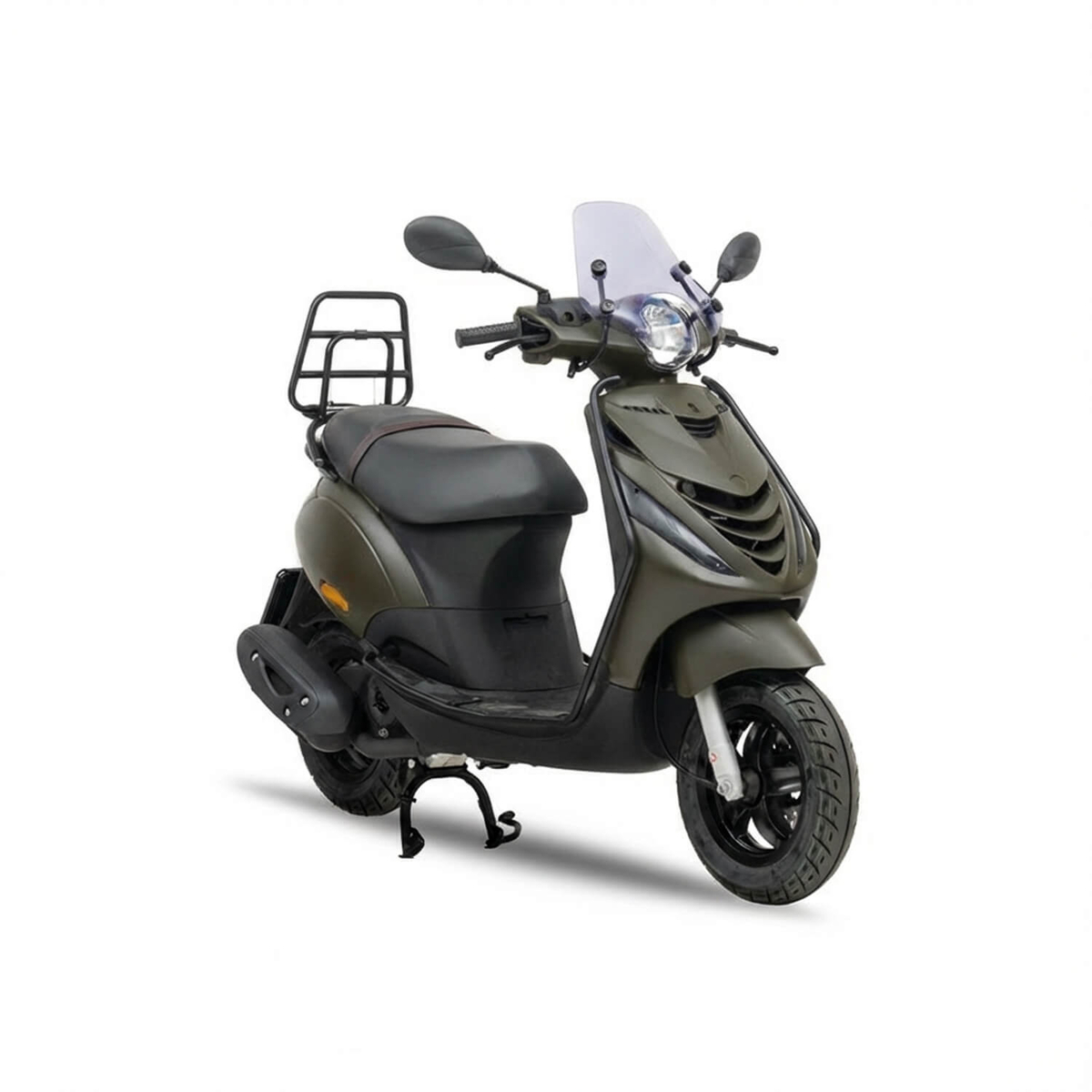 Piaggio - Zip SP Custom Full Option E5 - Mat Army Green (0)