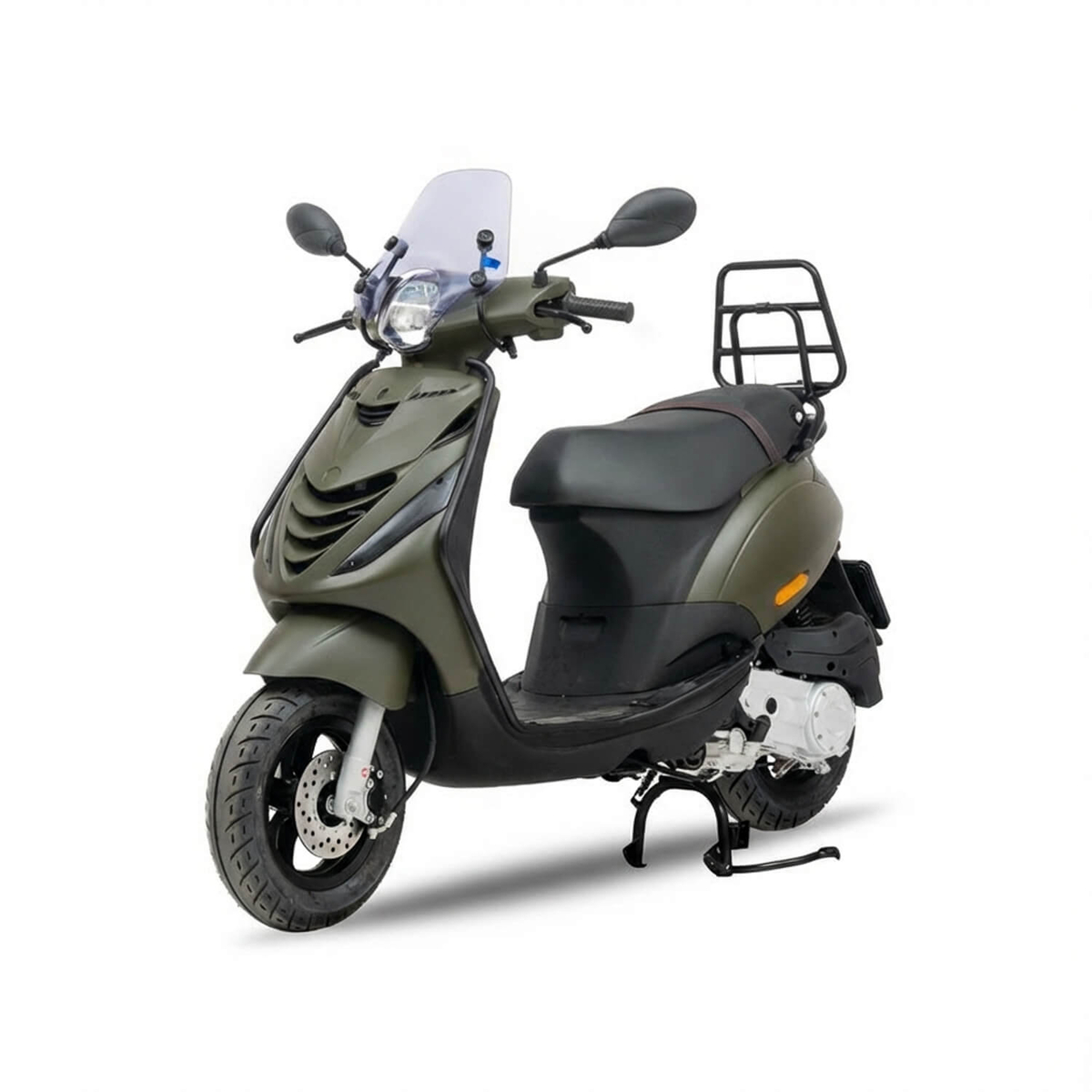 Piaggio - Zip SP Custom Full Option E5 - Mat Army Green (2)